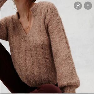 EUC Anthropologie Pilcro Maggie v-neck sweater medium